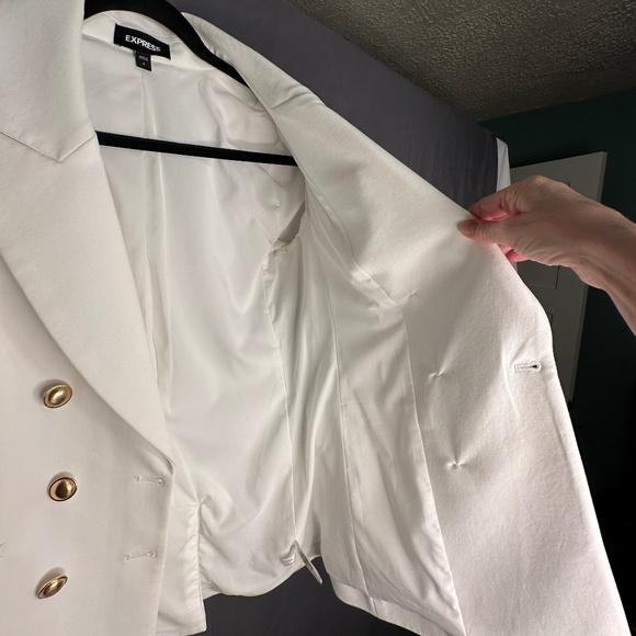 Like NEW Express Double Breasted Blazer Size Small - Picture 6 of 10